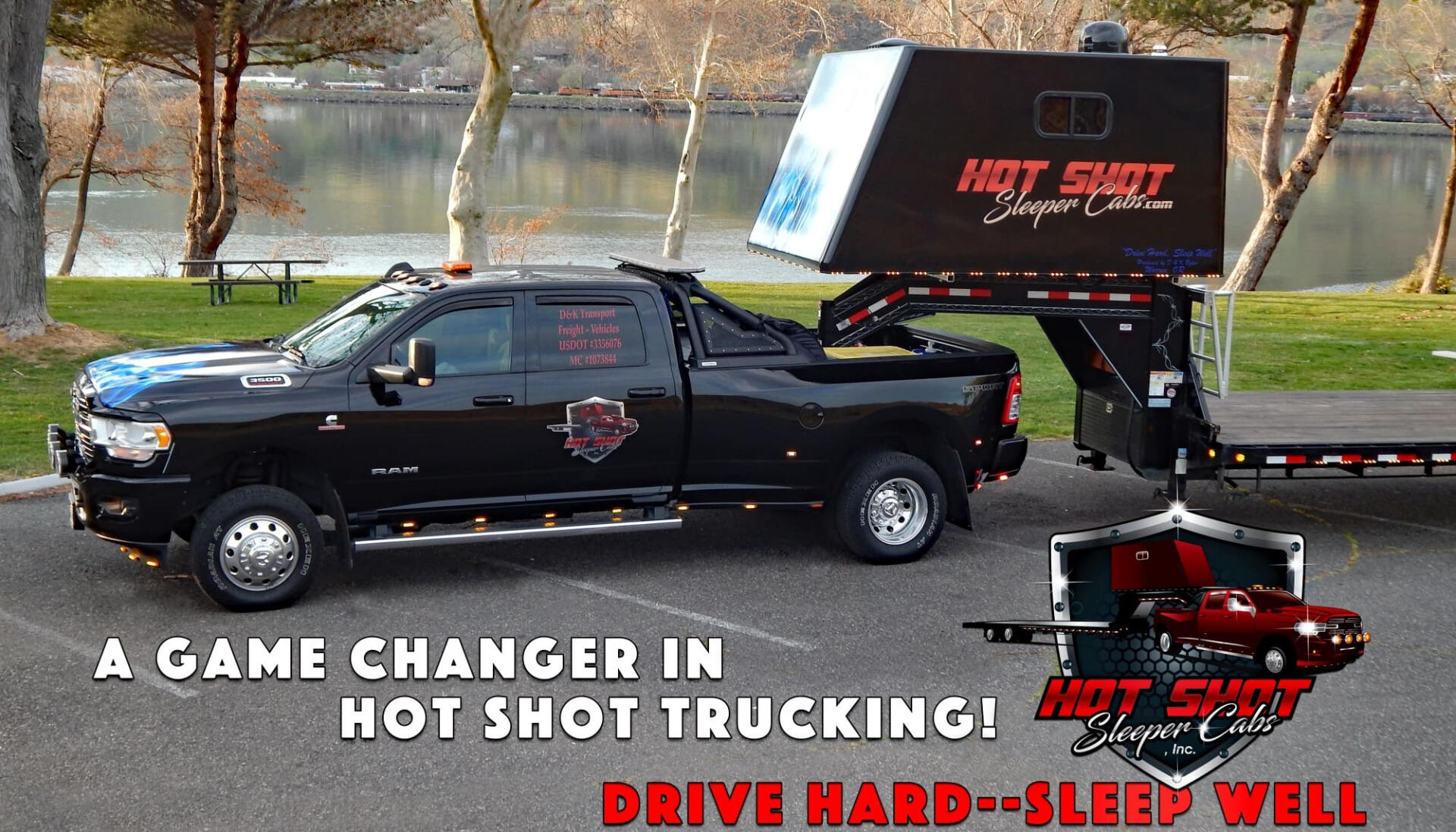 Photo of hot shot sleeper cab